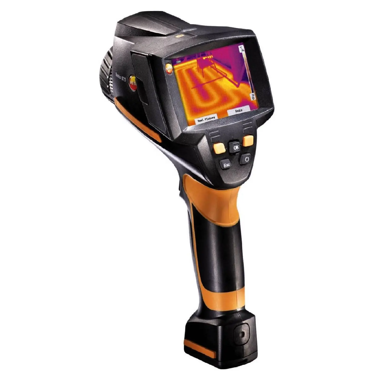 testo 875-1i Thermal imager (160 x 120 pixels, App, manual focus) with temperature range -30 to +350 C