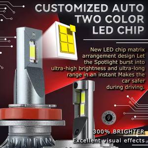 M8 PRO 300W LED CANBUS Lamp H1 H3 H4 H7 H11 9005 HB3 9006 HB4 9007 9008/H13 LED Koplampset Wit 6000K Hi/<span class=keywords><strong>Lo</strong></span> Beam Mistlampen - Product Image 6