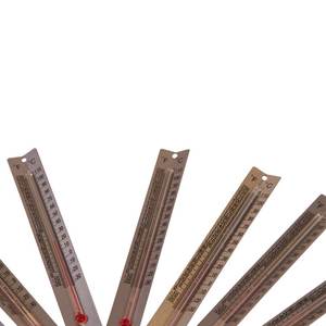 Thermomètre à dos métallique Gelsonlab HSGC-063, thermomètres sans <span class=keywords><strong>mercure</strong></span> à double échelle en forme de V pour une utilisation scientifique en intérieur - Product Image 5