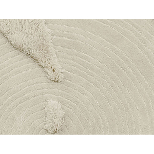 Hiện Đại Tối Giản Phong Cách 3D Trắng Vòng Mat Thảm Nhỏ Kết Cấu Chất Lượng Cao Cọc Vòng Lặp Len Thảm Cho Phòng Khách Trang Trí Nội Thất - Product Image 4