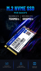 OSCOO nuovo 2242 M.2 NVME PCIE4.0 SSD 512GB 1TB 2TB disco rigido interno allo stato solido per PC portatile - Product Image 2