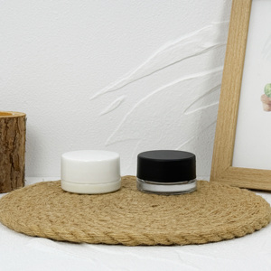 Venta caliente 3G 5G 9g Flor Tarro de vidrio transparente Tarro de vidrio personalizado con tapa CR Tapa a prueba de niños para contenedor de rebaño de flores secas - Product Image 3