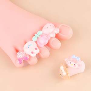 <span class=keywords><strong>Separadores</strong></span> de <span class=keywords><strong>Dedos</strong></span> de <span class=keywords><strong>Silicona</strong></span> Sólida Portátiles de Estilo Japonés y Coreano, Herramientas Profesionales Nuevas <span class=keywords><strong>para</strong></span> Decoración de Uñas del Fabricante - Product Image 4