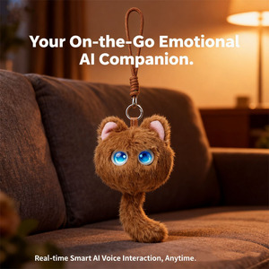 Muñeco de Compañía con IA para Sanación Emocional, Robot de Peluche Inteligente con Interacción por Voz WiFi, Ecológico, Portátil y Recargable - Product Image 1