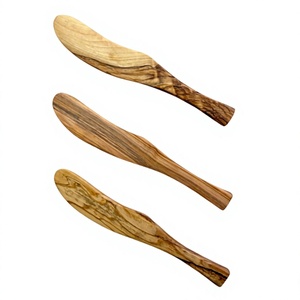 Juego de Cuchillos para Queso de Madera, Minimalistas, Ecológicos, con Acabado Espejo, para Bodas, para Untar Mantequilla - Product Image 5