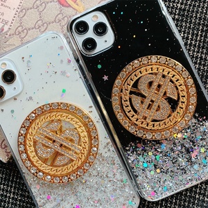 Funda de teléfono de lujo Chic Diamond US Dollar Turn Plate con mesa giratoria para <span class=keywords><strong>iPhone</strong></span> 16 15 14 13 12 11 Pro Max XS <span class=keywords><strong>XR</strong></span> 7 8 Plus - Product Image 3