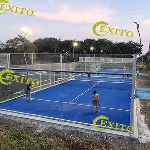 EXITO 2024 WPT Standard Cancha De Padel Portable Paddle Tennis Court Panoramic Buy Padel Court