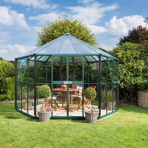 Alumínio quadro <span class=keywords><strong>hexagonal</strong></span> estufa jardinagem e estufa divertido - Product Image 4