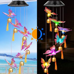 Campanas de Viento Solares Colgantes de Hierro Forjado al por Mayor para Decoración de Jardín, Hogar y Exteriores - Product Image 6