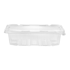 Caja desechable de aperitivos de alta calidad, envases de plástico desechables rectangulares de 48 OZ para alimentos frescos - Product Image 3