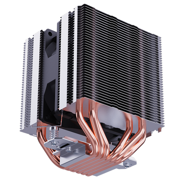 SNOWMAN 6 Heat Pipe 9cm CPU air Cooler Fan Custom CPU Cooling Radiator With PWM 4 Pin No Light Cooling Fan Single Tower Cooler