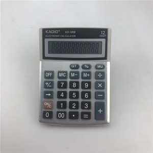 Kadio KD-100B 12 Digit Electronic Calculator Basic Office Use - Product Image 1
