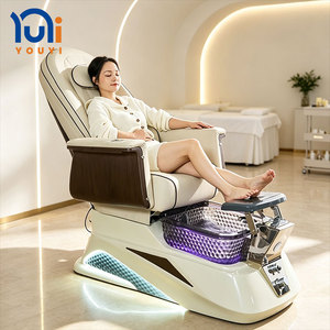 Hot Sale Modern Salon Spa <b>Chair</b> Recliner with LED Ambient Light Foot <b>for</b> Beauty Parlor - Product Image 1