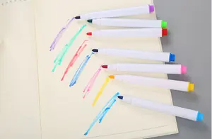 Dry Erase Markers Fine Tip Magnetic Colour Whiteboard Markers With Erasers For School And Office