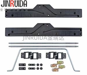 Rail <span class=keywords><strong>de</strong></span> guidage rabattable JIN RU DA pour l'<span class=keywords><strong>assemblage</strong></span> <span class=keywords><strong>de</strong></span> <span class=keywords><strong>meubles</strong></span>, quincaillerie réglable, système <span class=keywords><strong>de</strong></span> rail rabattable en acier durable - Product Image 1