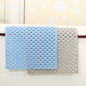 Moozi Thiết Kế Hiện Đại Chống-Trượt Tắm Tắm Thảm Hộ Gia Đình PVC Chân Tắm Thảm Với Mô Hình Sóng Cho Tắm Và Vòi Hoa Sen Sử Dụng - Product Image 1