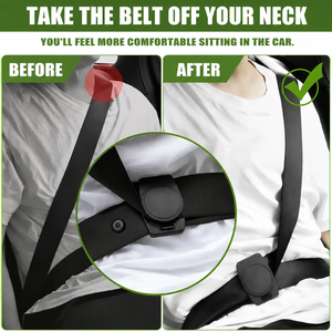 Clips Ajustables para Cinturón de Seguridad de Auto, Reutilizables, Ligeros, Ecológicos, para Embarazadas, Niños, Conductores Pequeños, Limitador de Cinturón de Seguridad, Comodidad - Product Image 2