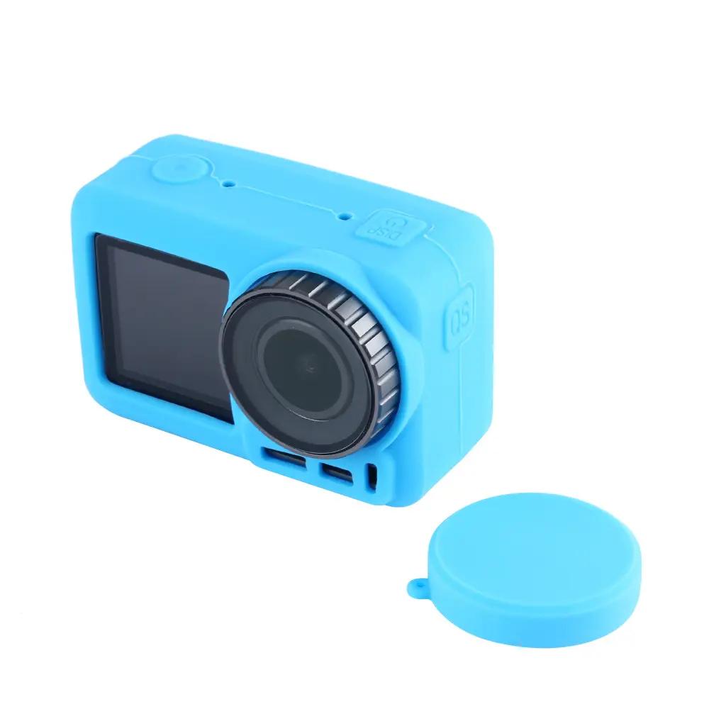 Dành Cho DJ Osmo Camera Hành Động Vỏ Bảo Vệ Vỏ Silicon Thể Thao Vỏ Bảo Vệ Chống Rơi