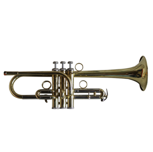 Eb trompeta nivel profesional oro laca trompeta <span class=keywords><strong>instrumentos</strong></span> musicales <span class=keywords><strong>de</strong></span> la fábrica <span class=keywords><strong>de</strong></span> China - Product Image 1