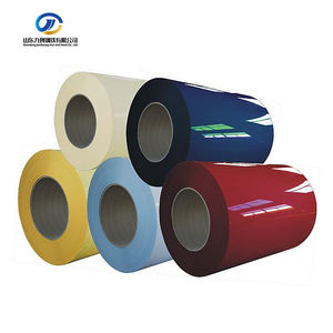 Pintura pintada cor revestida do rolo do metal Galvanizado Zincalum Coils Bobina de aço PPGI PPGL/folhas em bobinas - Product Image 1