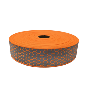 WeiGuang-Ruban réfléchissant en <span class=keywords><strong>nid</strong></span> <span class=keywords><strong>d</strong></span>'<span class=keywords><strong>abeille</strong></span> 3D, <span class=keywords><strong>tissu</strong></span> fluorescent, adhésif élastique, autocollant à coudre - Product Image 2