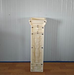 H:99cm W:18cm <span class=keywords><strong>poste</strong></span> <span class=keywords><strong>de</strong></span> esquina prefabricado plástico decorativo cuadrado balaustre <span class=keywords><strong>de</strong></span> hormigón molde <span class=keywords><strong>de</strong></span> esquina para la venta - Product Image 2