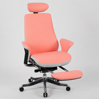 Chaise de bureau ergonomique VANBOW, chaise de bureau exécutive grande et haute, chaise de jeu en cuir, chaises haut de gamme à Anji, Chine