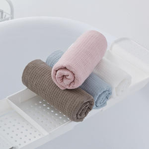 Toallas a Cuadros de Algodón Puro Cotton Love, 34x75 cm, Rectangulares, para Uso Doméstico, M1815 - Product Image 4