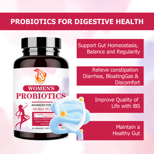 Cápsulas de Probióticos para Mujeres de Marca Privada con Magnesio y L-Teanina para Aliviar la Ansiedad y la Tensión Corporal, Cápsulas Dietéticas - Product Image 4