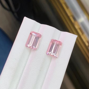 Forma Octágono 5x3mm ~ 10X8mm Buena calidad Color Rosa medio <span class=keywords><strong>Comprar</strong></span> joyería piedras preciosas rosas Precio de piedra en línea <span class=keywords><strong>Morganita</strong></span> Rosa natural - Product Image 3