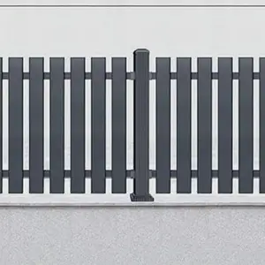 精致的铝合金雕刻围栏理想，学校花园和别墅墙围栏