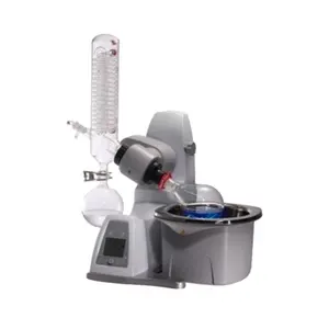 RE100-Pro precise Chemical resistant double PTFE system industrial mini rotary evaporator with timer function