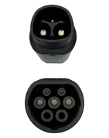 Nouvel adaptateur JET 32A Tesla Supercharger vers Type2 7KW NACS vers connecteur EV Type2 UL94 V-0 résistant au feu pour rénovation/mise à niveau