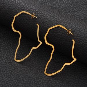 Pendientes de Acero Inoxidable con Baño de Oro de 14k, Diseño Moderno, para Regalo del Día de San Valentín, Gran Venta - Product Image 4