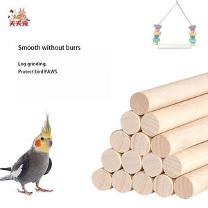 Đồ chơi chim vẹt bền và vui nhộn bằng gỗ, giá đỡ đu quay nhiều màu sắc, nhà cung cấp đồ chơi cho chim - Product Image 4