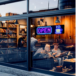 Hot xuyên biên giới bán đầy đủ màu sắc cho ứng dụng <span class=keywords><strong>bluetooth</strong></span> thông minh xe tải phía sau cửa sổ hiển thị LED Eyes mềm Thiết bị trình bày - Product Image 5