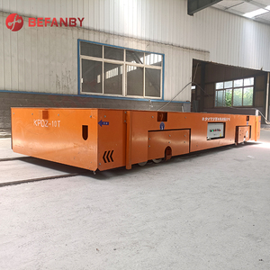 Nieuwe Stalen Handling Materiaal Overdracht Rail Automatische Elektrische Platform Trolley Voor Fabriek - Product Image 2