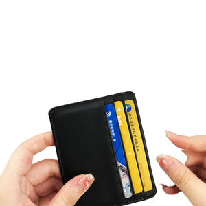 Biểu Tượng Tùy Chỉnh Phụ Nữ Mỏng Ví Và Chủ Thẻ Kinh Doanh Sang Trọng PU <span class=keywords><strong>B</strong></span>án Buôn Quà Tặng Cho Phụ Nữ Chủ Sở Hữu Thẻ Tín Dụng - Product Image 5