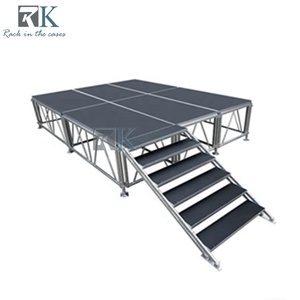 Soporte de escenario de aluminio ajustable para escenario de seguridad para plataforma de festivales - Product Image 6