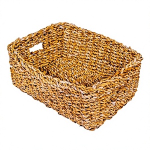 Paniers de rangement en jonc de mer faits à la main, paniers tissés naturels, organisateurs écologiques pour la maison, paniers pour le salon, la chambre à coucher, la cuisine - Product Image 4