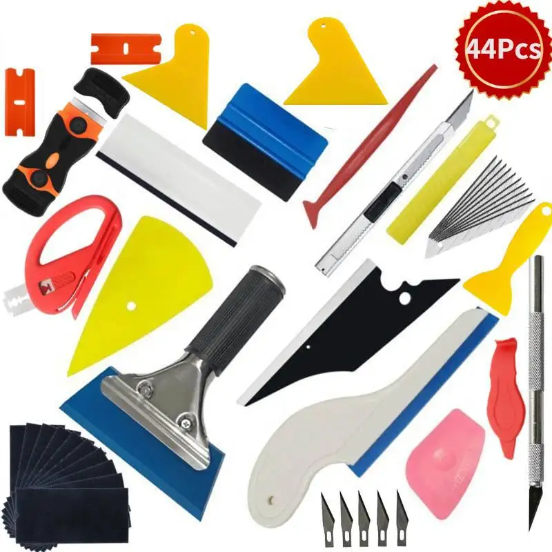 Window Tinting Vinyl Film Wrap Tools Set Ppf Wrap Vinyl Auto Applicatie Tool Set