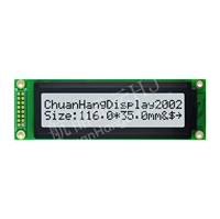 Módulo de Pantalla LCD de Carácter COB CH2002A 2002 STN, Pantalla LCD Estándar de 20x2, AIP31066, Alta Visibilidad, 82.9x18.5mm, ChuanHangDisplay