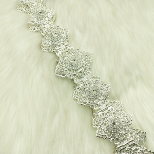 <span class=keywords><strong>Ceinture</strong></span> marocaine en cristal pour femmes, bijoux de mariage algériens, <span class=keywords><strong>caftan</strong></span>, chaîne en métal, longueur réglable, bijoux de mariée - Product Image 3