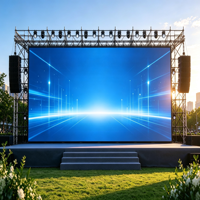 Écran LED de location 500*500 500*1000, boîtier en aluminium moulé sous pression, 7680Hz, taux de rafraîchissement élevé, 8K, étanche IP65, affichage pour concerts et scènes