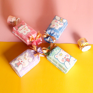 Sacchetto con Coulisse Personalizzato con Stampa UV, Design Cartoon Carino, per Regali, Caramelle, Biscotti, Confezioni Alimentari, Custodia Portaoggetti - Product Image 1