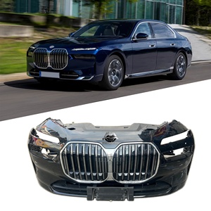 Ensemble de pare-chocs avant de haute qualité pour <span class=keywords><strong>BMW</strong></span> Série 7 <span class=keywords><strong>G70</strong></span>, kit carrosserie de luxe 735i <span class=keywords><strong>740i</strong></span> 756i 2023-2026 avec radiateur, calandre - Product Image 1