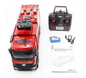 Camión <span class=keywords><strong>de</strong></span> <span class=keywords><strong>Bomberos</strong></span> <span class=keywords><strong>de</strong></span> Juguete Huina 1562 1:14 con Control Remoto y Pulverizador <span class=keywords><strong>de</strong></span> Agua, Camión <span class=keywords><strong>de</strong></span> Ingeniería a Control Remoto - Product Image 5