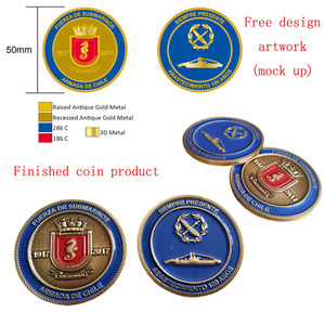 Cadeaux promotionnels Illimité Plaqué Or Logo Personnalisé Militaire <span class=keywords><strong>Russe</strong></span> Défi pièce De Monnaie Personnalisée - Product Image 6