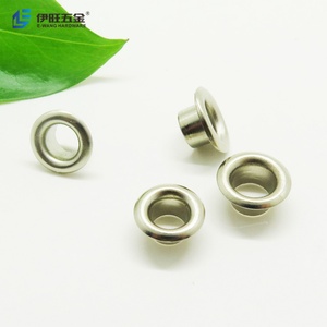 YIWANG Ojales Metálicos Plateados de 10mm con Arandela para Zapatos y Cortinas, Múltiples Usos - Product Image 2