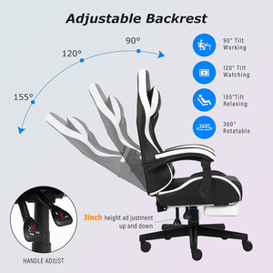 Silla <span class=keywords><strong>de</strong></span> juego Scorpion Pro <span class=keywords><strong>de</strong></span> cuero PU personalizada, silla <span class=keywords><strong>de</strong></span> gamer <span class=keywords><strong>de</strong></span> oficina negra y roja para PC, estilo reclinable y giratorio, oferta <span class=keywords><strong>de</strong></span> precio barato - Product Image 6
